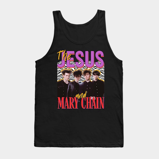 The Jesus And Mary Chain Vintage 1983 // Amputation Original Fan Design Artwork Tank Top by A Design for Life